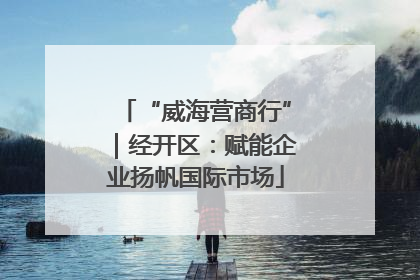 “威海营商行”｜经开区：赋能企业扬帆国际市场
