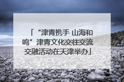 “津青携手 山海和鸣”津青文化交往交流交融活动在天津举办