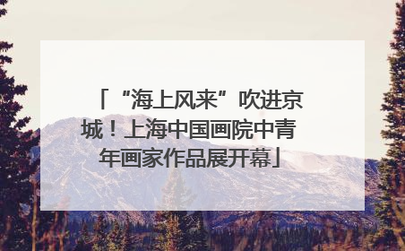 “海上风来”吹进京城！上海中国画院中青年画家作品展开幕