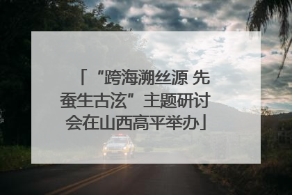 “跨海溯丝源 先蚕生古泫”主题研讨会在山西高平举办