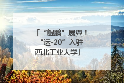 “鲲鹏”展翼！“运-20”入驻西北工业大学