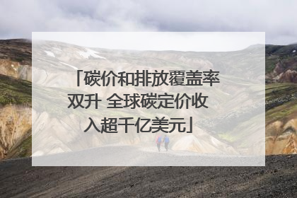 碳价和排放覆盖率双升 全球碳定价收入超千亿美元