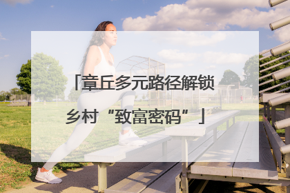 章丘多元路径解锁乡村“致富密码”