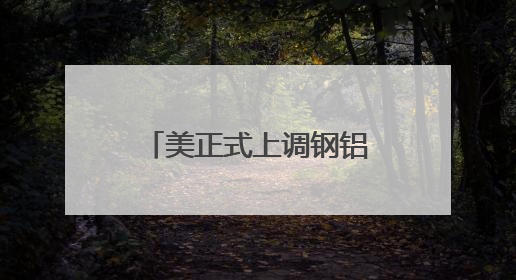 美正式上调钢铝关税 美国消费者将为此埋单