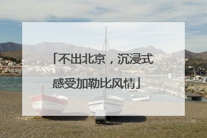 不出北京，沉浸式感受加勒比风情