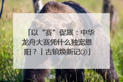 以“赛”促旅：中华龙舟大赛凭什么独宠恩阳？丨古镇焕新记②