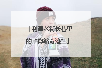 利津老街长巷里的“微缩奇迹”