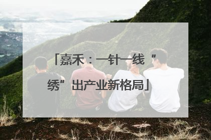 嘉禾：一针一线“绣”出产业新格局