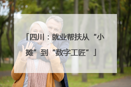 四川：就业帮扶从“小摊”到“数字工匠”