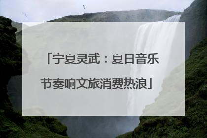 宁夏灵武：夏日音乐节奏响文旅消费热浪