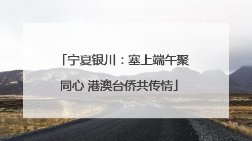 宁夏银川：塞上端午聚同心 港澳台侨共传情
