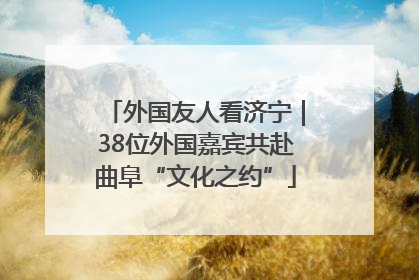外国友人看济宁｜38位外国嘉宾共赴曲阜“文化之约”