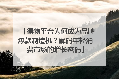 得物平台为何成为品牌爆款制造机？解码年轻消费市场的增长密码