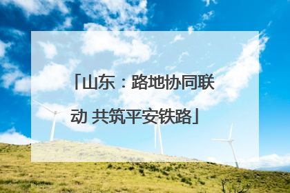 山东：路地协同联动 共筑平安铁路