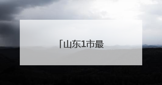 山东1市最新人事任免