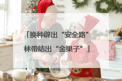 换种辟出“安全路” 林带结出“金果子”