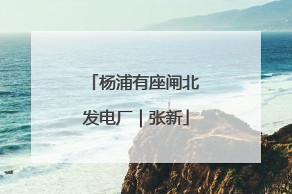 杨浦有座闸北发电厂｜张新
