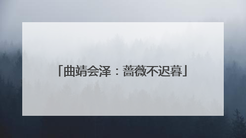 曲靖会泽：蔷薇不迟暮