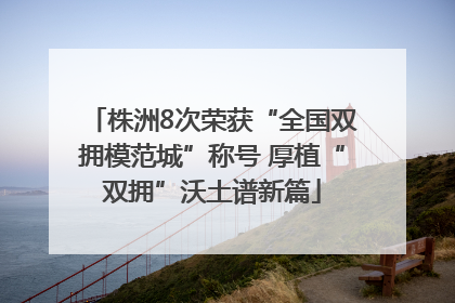 株洲8次荣获“全国双拥模范城”称号 厚植“双拥”沃土谱新篇