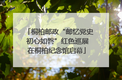桐柏邮政“邮忆党史 初心如磐”红色巡展在桐柏纪念馆启幕