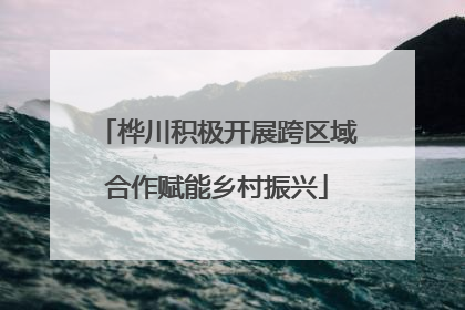 桦川积极开展跨区域合作赋能乡村振兴