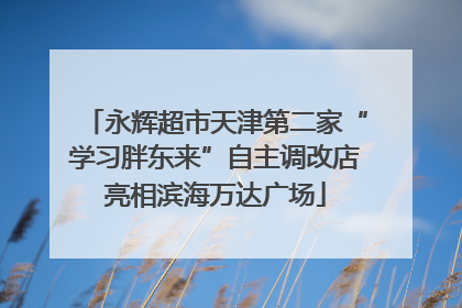 永辉超市天津第二家“学习胖东来”自主调改店亮相滨海万达广场