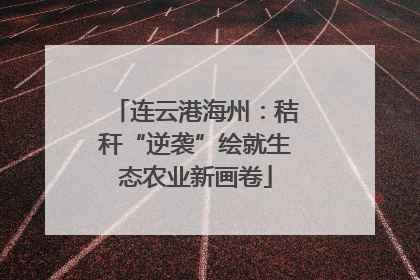 连云港海州：秸秆“逆袭”绘就生态农业新画卷