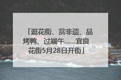 逛花街、赏非遗、品烤鸭、过端午……宜良花街5月28日开街