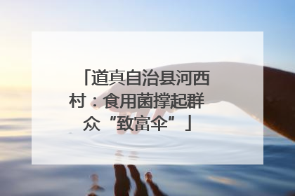 道真自治县河西村：食用菌撑起群众“致富伞”