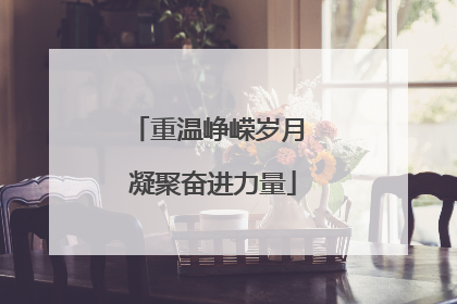 重温峥嵘岁月 凝聚奋进力量