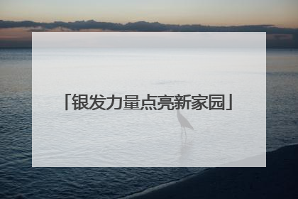 银发力量点亮新家园