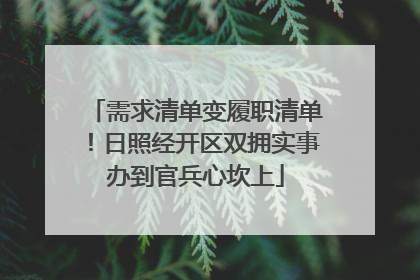 需求清单变履职清单！日照经开区双拥实事办到官兵心坎上