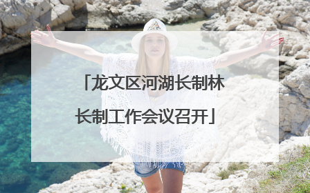 龙文区河湖长制林长制工作会议召开